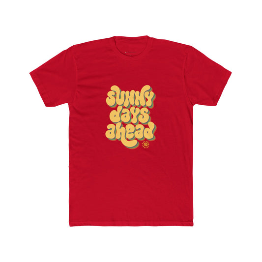 Sunny Days Ahead Unisex Cotton Crew Tee - Bright & Cheerful T-Shirt for Optimists