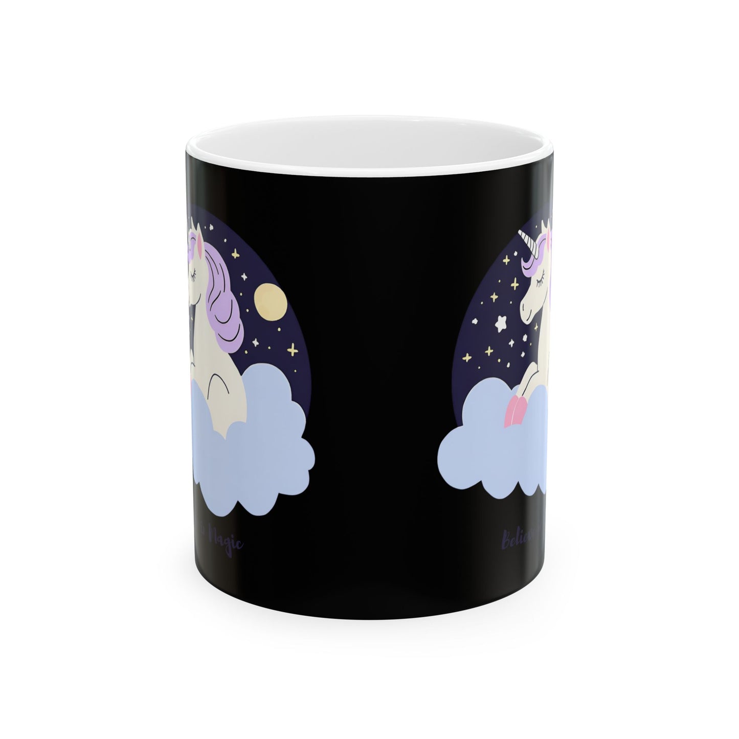 Unicorn Magic Ceramic Mug - Enchanting 11oz & 15oz Coffee Cup for Dreamers